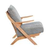 Lennox - Accent Chair - Light Brown Frame