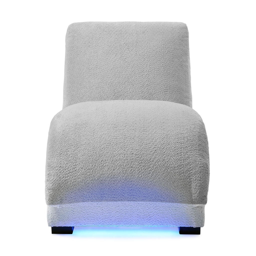 Nori - Chaise With Heat Massage, USBC, LED