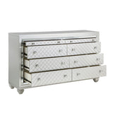 Leesa - Dresser - Silver