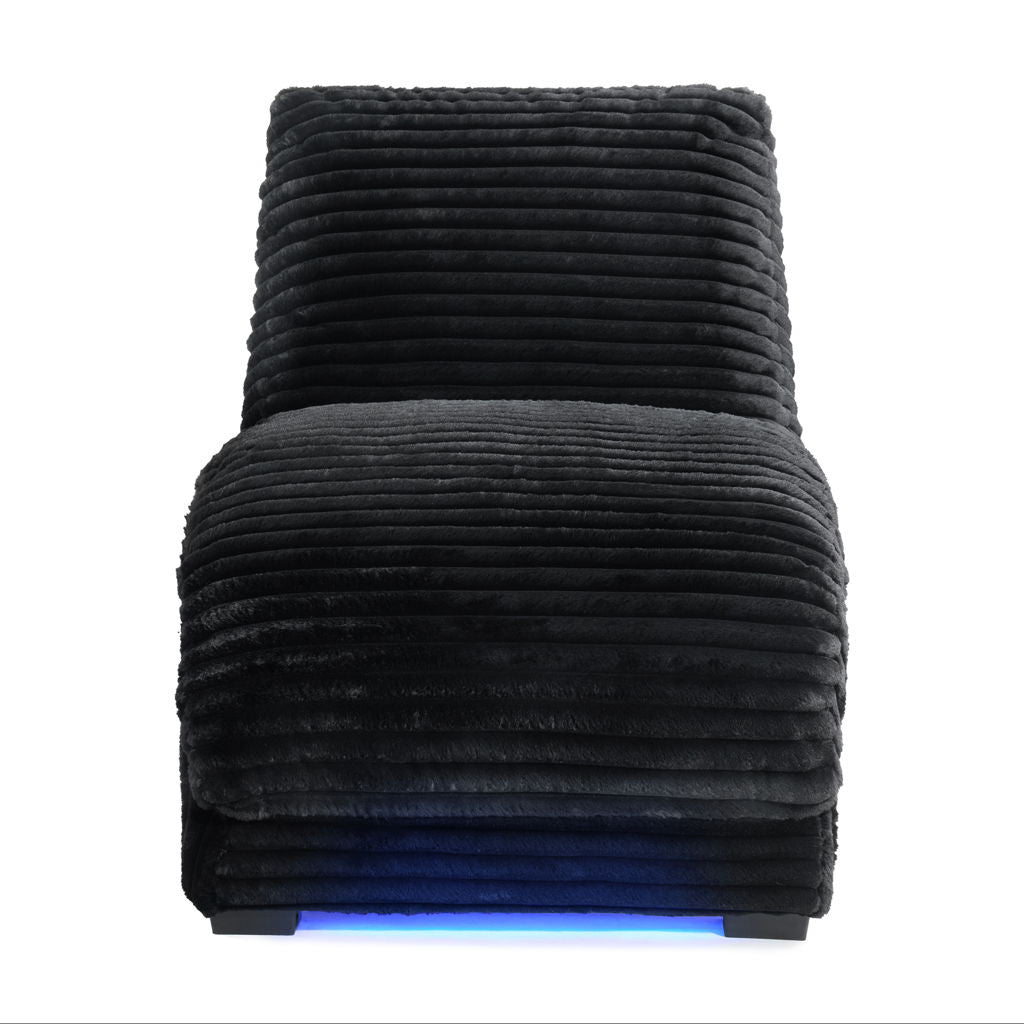 Nori - Chaise With Heat Massage, USBC, LED