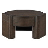 Salina - 3 Piece Round Occasional Set - Espresso