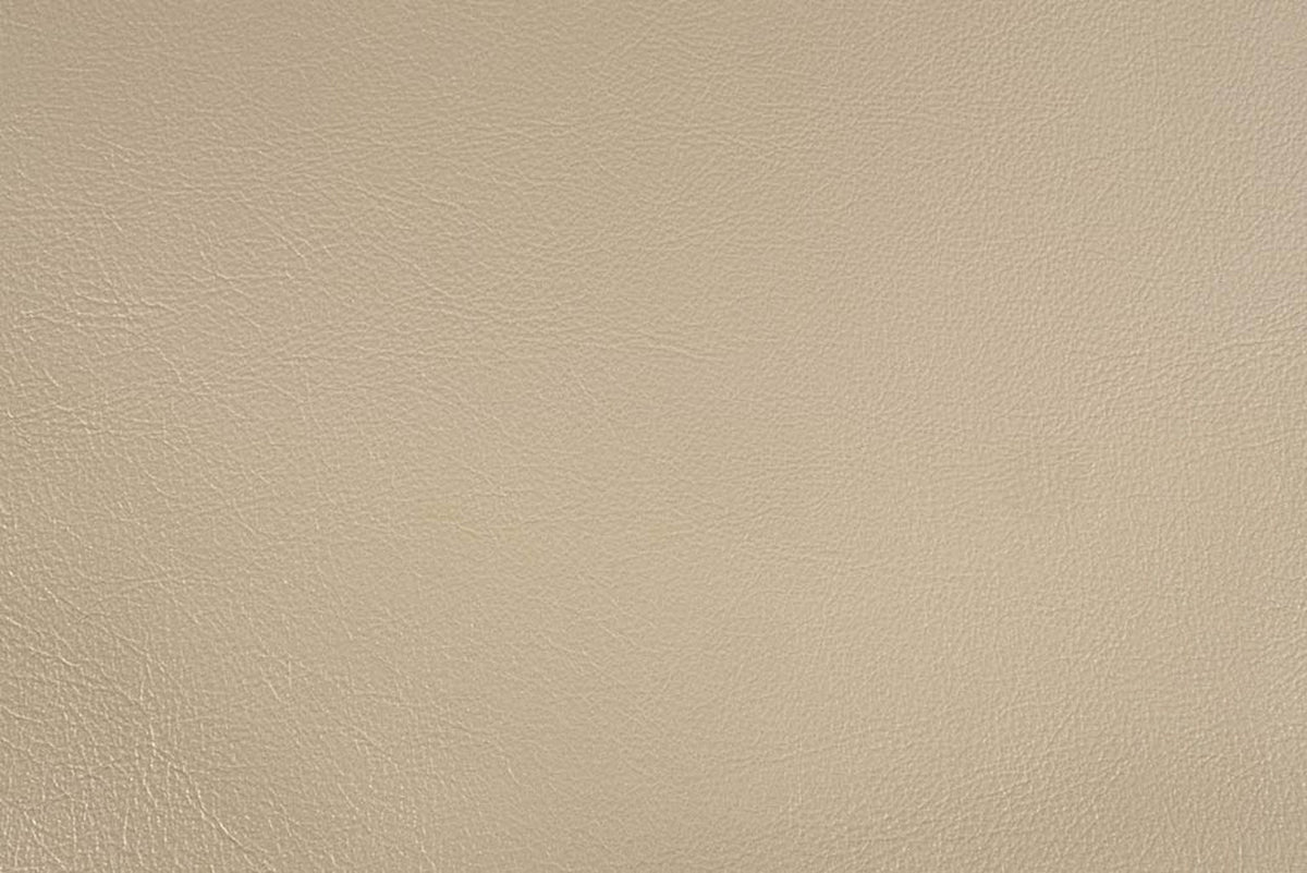 Sorina - Eastern King Bed - Synthetic Leather & Antique Gold