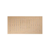 Wesley - Patio Dining Table With Self Storing Leaf - Light Brown