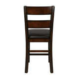 Mantello - Counter Height Chair (Set of 2) - Dark Brown