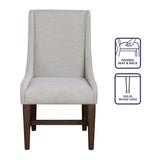 Auburn - Arm Chair - White