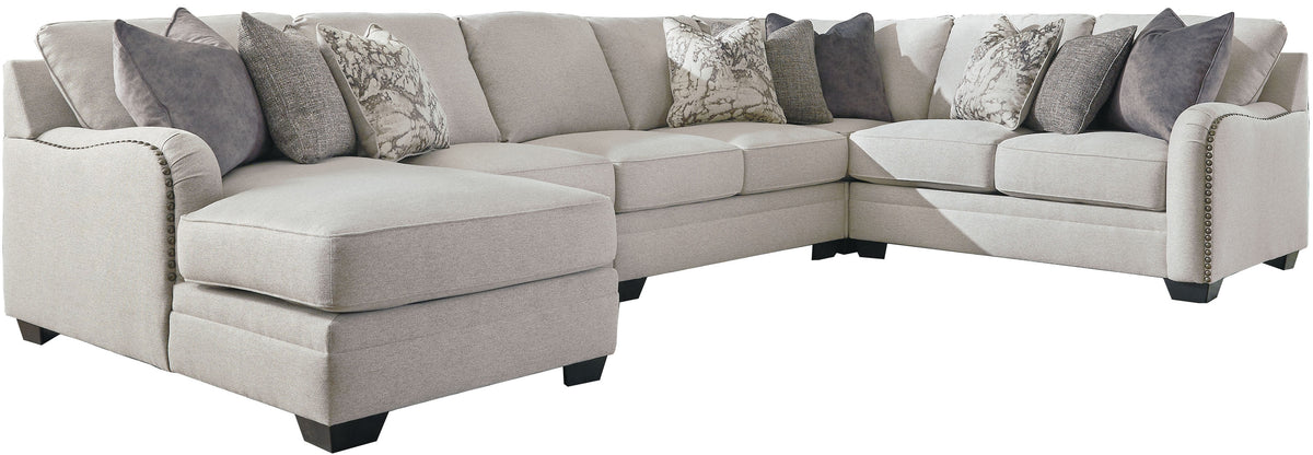 KLIPTON Beige 153" Wide Sectional