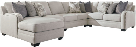 KLIPTON Beige 153" Wide Sectional