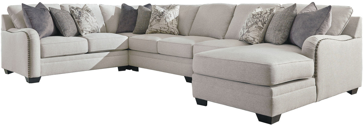 KLIPTON Beige 153" Wide Sectional