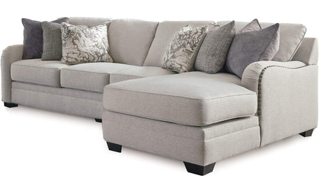 KLIPTON Beige 120" Wide Sectional
