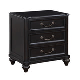 Herman - Nightstand - Charcoal Brown