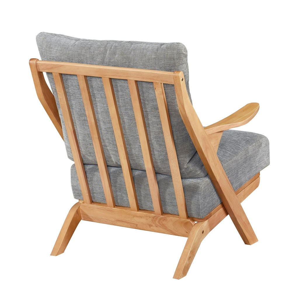 Lennox - Accent Chair - Light Brown Frame