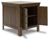Moriville - Rectangular End Table - Grayish Brown