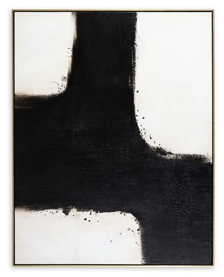 Reighlea - Wall Art - Black / White