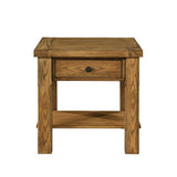Duncan - 1 Drawer End Table - Walnut