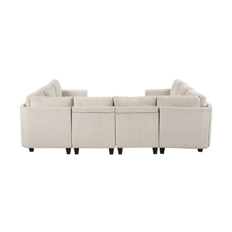 Walterboro - Sectional With Storage, Storage Pouches And Charging Ports