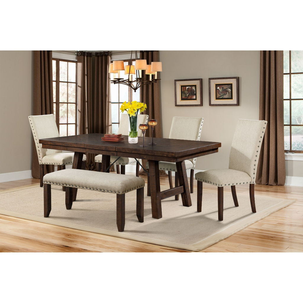 Jax - Dining Table - Dark Walnut