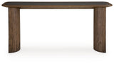 Dontayne - Sofa Table - Warm Brown