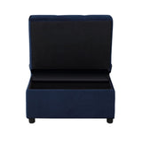 Garrell - Lift Top Storage Bench With Pull-Out Bed