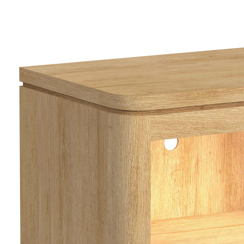Rosalie - Nightstand With USB And LED