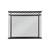 Varian II - Mirror - Mirrored, Black & Sliver