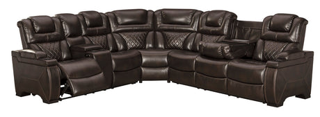 BENTLEY 128" Wide Power Reclining Sectional