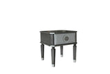 House Beatrice - End Table - Charcoal & Light Gray
