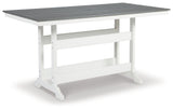 Transville - Counter Table W/Umb Opt