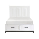 Garretson - Platform Bed With Footboard Storage