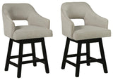 Tallenger - Upholstered Swivel Barstool (Set of 2)