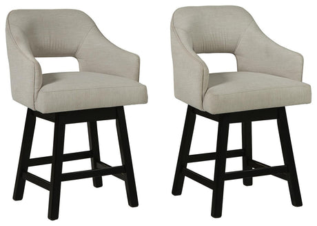 Tallenger - Upholstered Swivel Barstool (Set of 2)