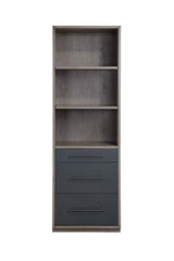 Estevon - Bookcase - Gray Oak