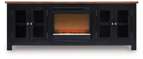Wildenauer - 76" TV Stand With Electric Fireplace