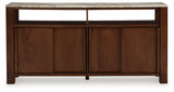 Tobinville - Accent Cabinet - Dark Brown