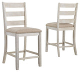 Skempton - Upholstered Barstool (Set of 2) - White