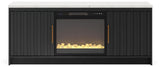 Cadmori - TV Stand With Fireplace Option