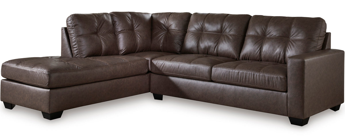 GALLANT Brown 110" x 90" Sectional