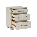 Orchest - Nightstand With USB - Gray