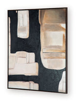 Feyville - Wall Art - Black / Brown / Cream