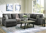 ANISTON Gray 139" x 89" Sectional