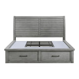 Logandale - Bed With Storage Footboard And Side Rails