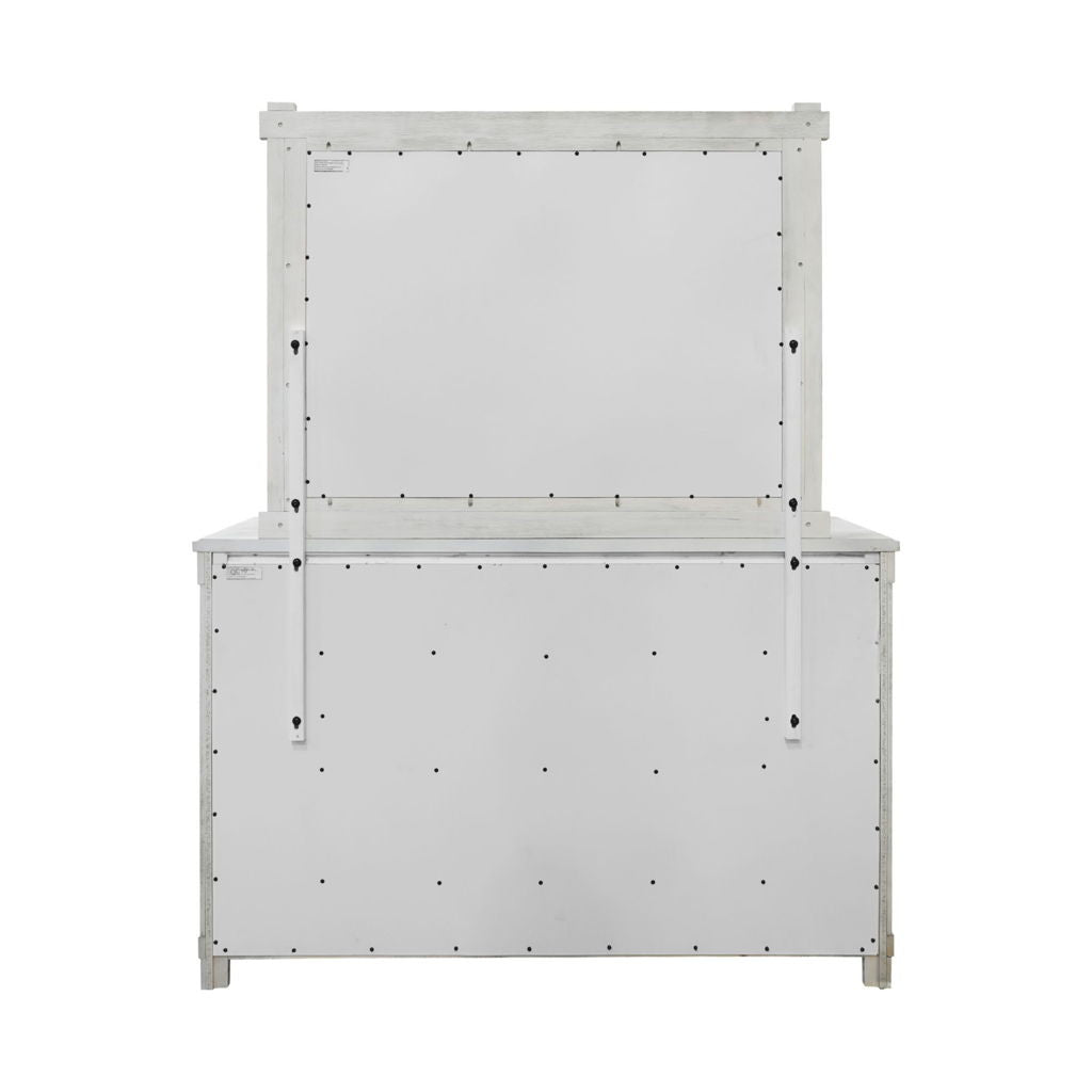 Scott - 7-Drawer Dresser With Mirror Set