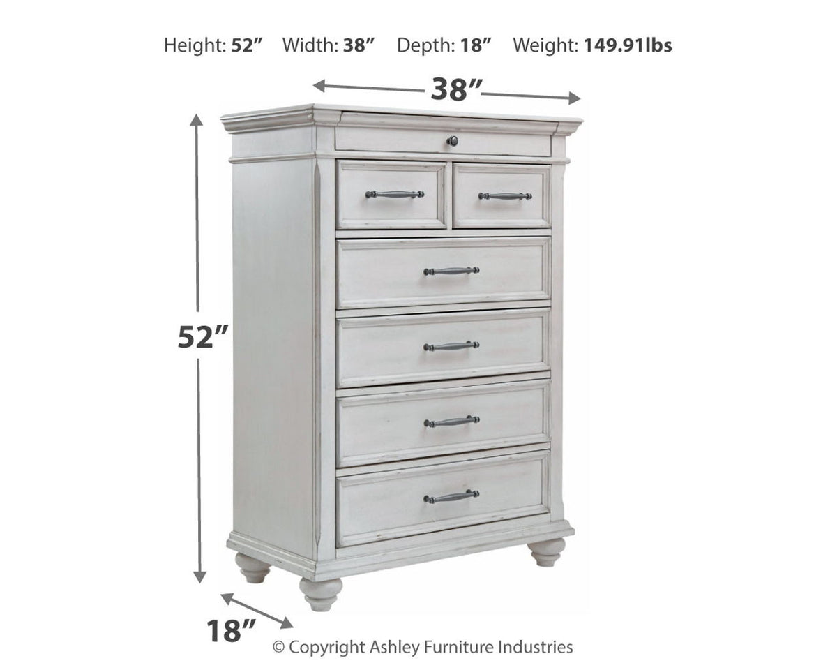 Kanwyn - Chest - Whitewash