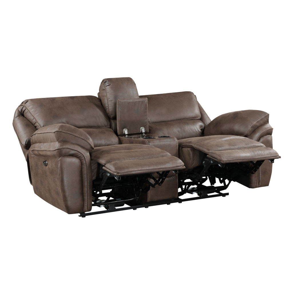Proctor - Double Reclining Loveseat With Center Console