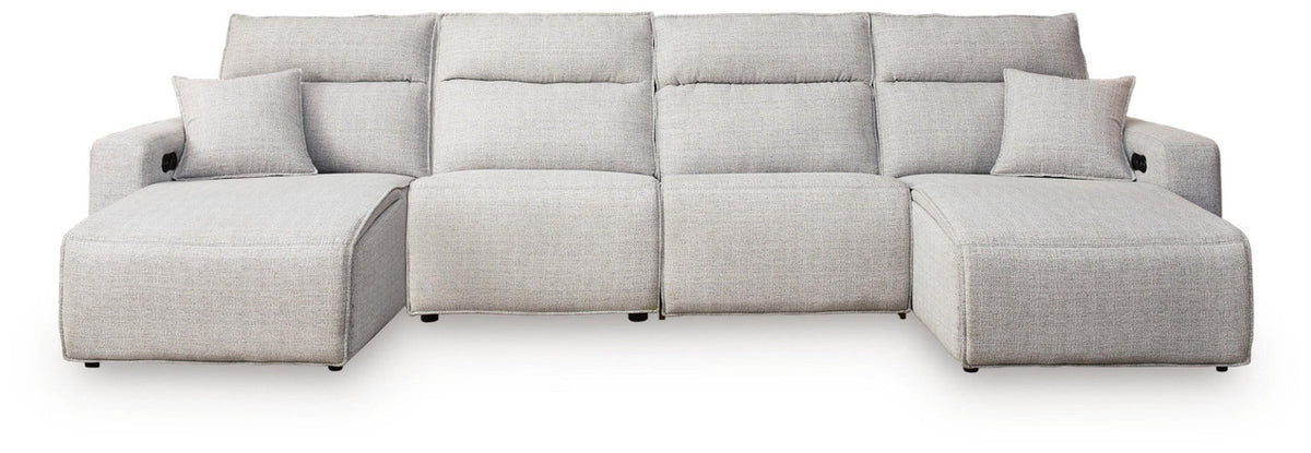 Modmax II - Reclining Sectional - Stone