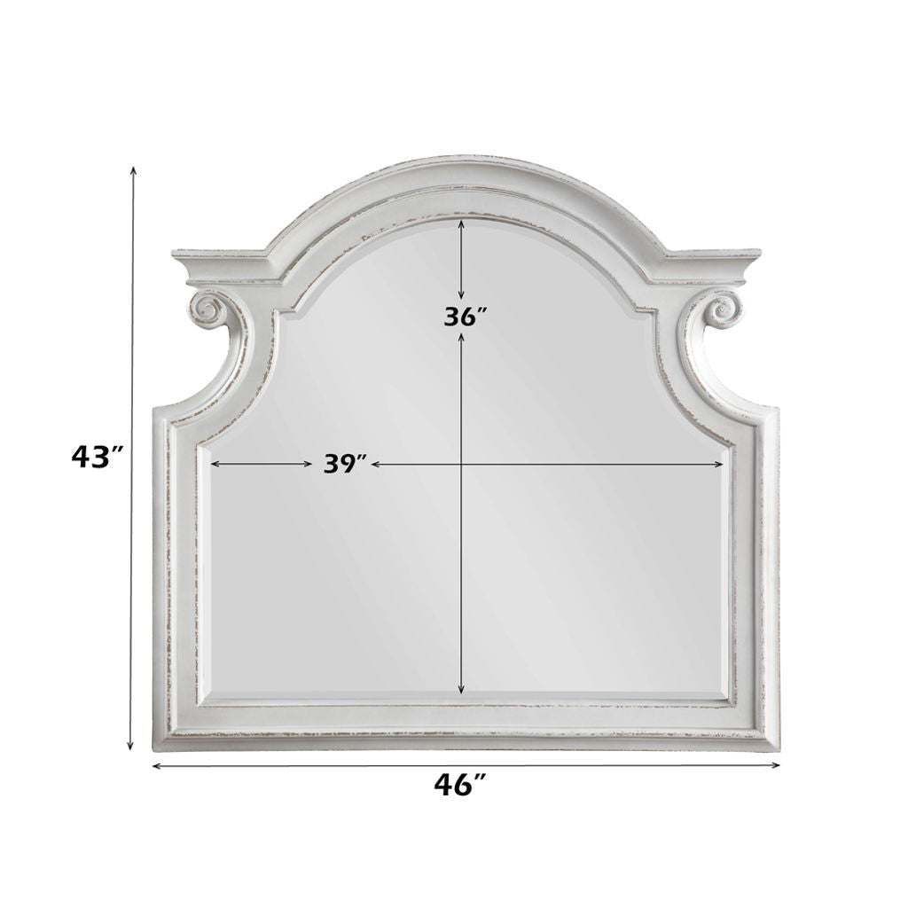 Florian - Mirror - Antique White
