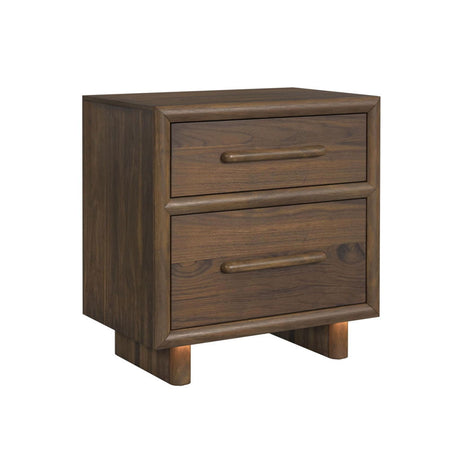 Brisbane - Upholstered Bedroom Set With Boucle And LED