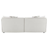 Yolanda - Sofa With 4 Pillows - Beige Chenille