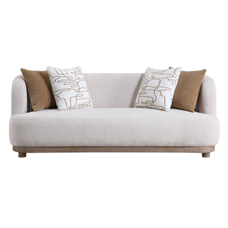 Duncan - Sofa With 4 Pillows - Beige