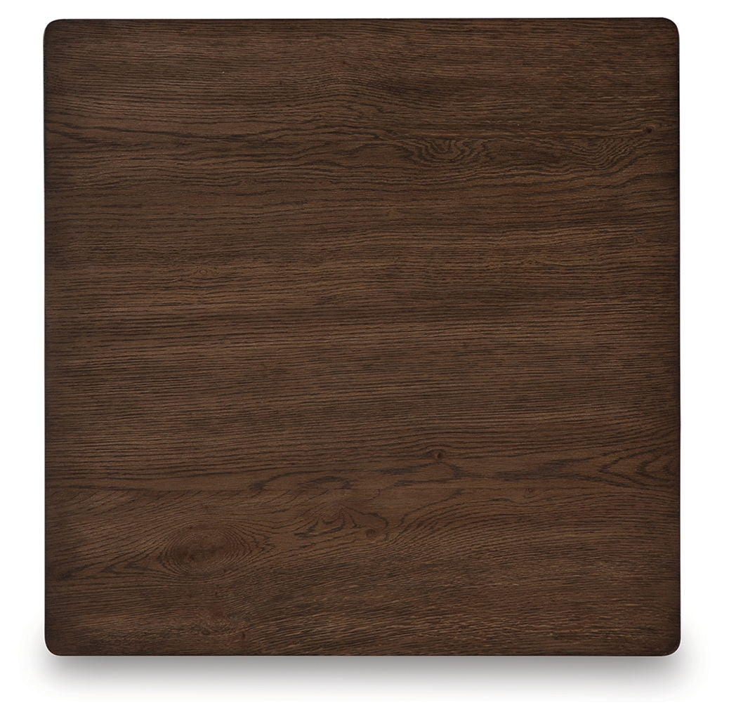 Hannodream - Square End Table - Warm Brown
