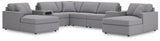 Modmax - Sectional - Granite